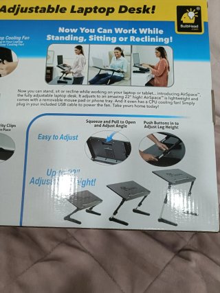 Mesa Portátil Ajustable AirSpace - Nueva