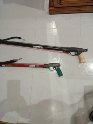 Arpones de pesca submarina