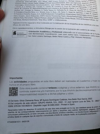Biología y Geología 1 ESO