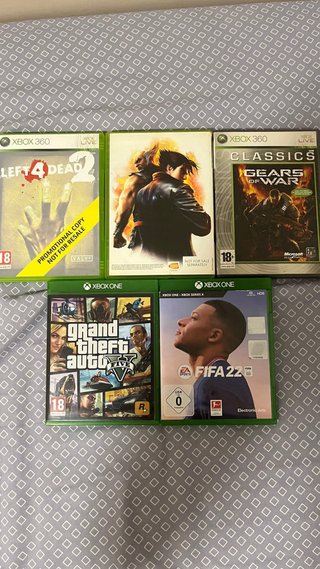 Xbox One S Blanca y negra
