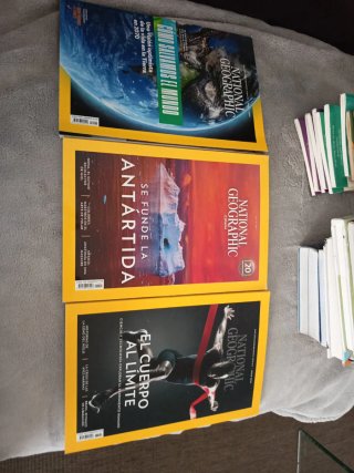Revistas Nacional Geographic.