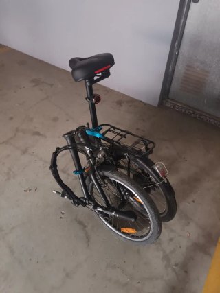 Bicicleta Eléctrica Plegable B'TWIN