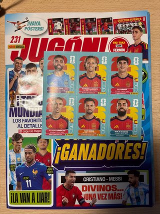 Revista Jugón 231 Cromos España