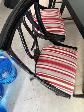 6 Sillas Comedor Clásicas Tapizadas