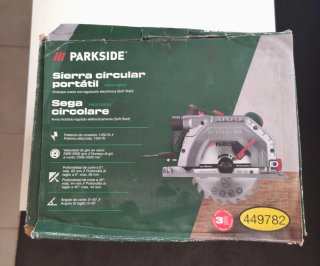 Sierra Circular Portátil Parkside PHKS 1350 E4