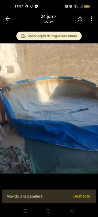Piscina desmontable 3,66m x 1m