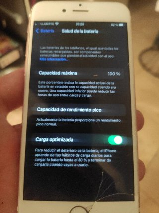 iPhone 6S 100% Batería