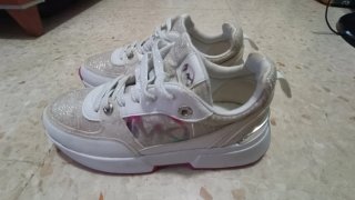Zapatillas deportivas blancas talla 42