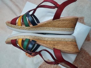 Sandalias Walking Confort Piel Talla 40