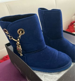 Botas Love Moschino azules nuevas