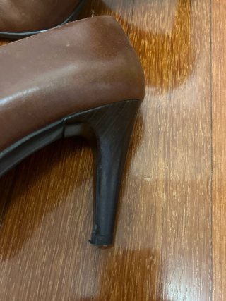 Botines de piel marrones