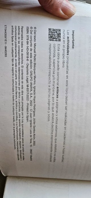 Tecnología y Digitalización nivel II ESO