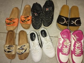 Lote de Zapatos Barbie, Fila, Puma