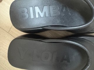 Chanclas Bimba y Lola Negras