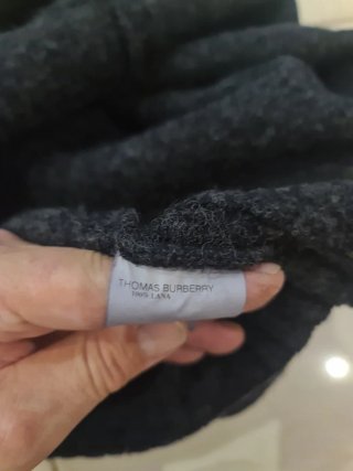 Jersey Thomas Burberry Negro Talla XL