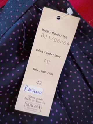 Pantaloni ballon pois Ungaro taglia 42, vintage