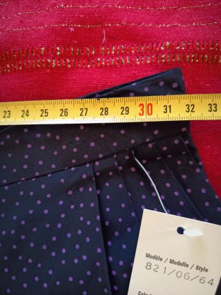 Pantaloni ballon pois Ungaro taglia 42, vintage