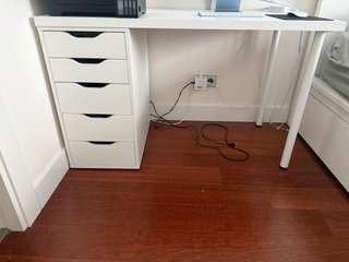 Escritorio Ikea Blanco con Cajonera