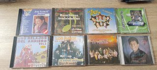 Lote 8 CDs Música Latina Varios Artistas