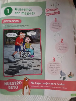Religión Católica, 6 Primaria, Edén, Revuela
