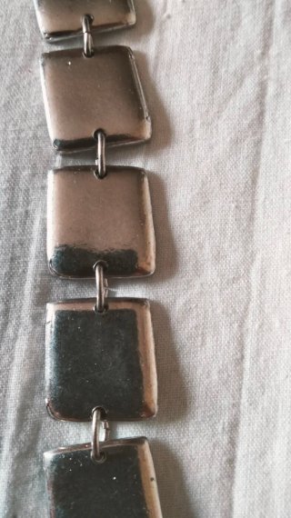 2 Pulseras Bisutería Dorada y Plateada