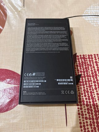 Caja Iphone 13 pro max Azul