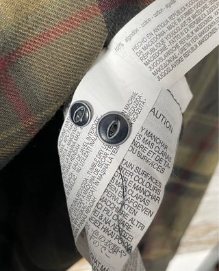Camisa cuadros efecto desgastado grunge