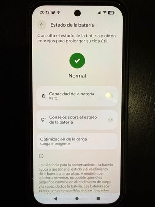 Google Pixel 9a 256GB Batería 99%