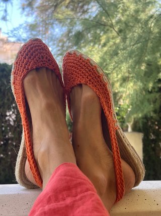 Alpargatas Crochet Talla 35-42