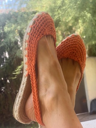 Alpargatas Crochet Talla 35-42