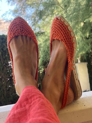 Alpargatas Crochet Talla 35-42