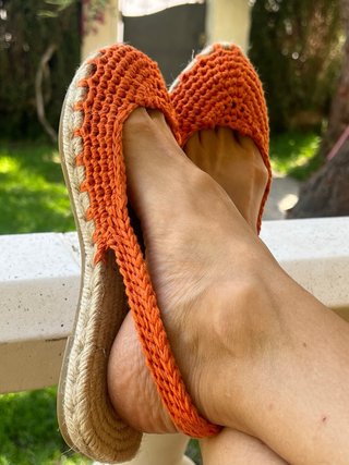 Alpargatas Crochet Talla 35-42