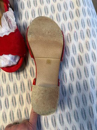 Sandalias rojas mujer Talla 39