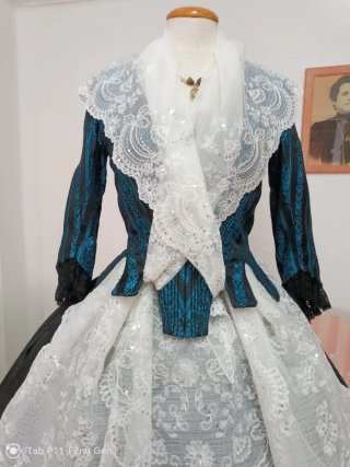 Traje siglo XVIII fallera Completo