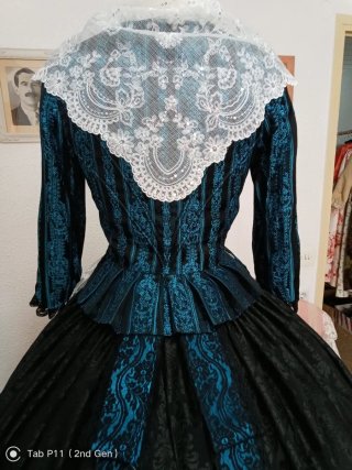 Traje siglo XVIII fallera Completo