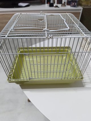 Jaula Hamster Blanca y Verde