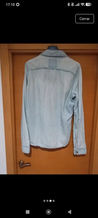 Camisa vaquera Hollister Talla M