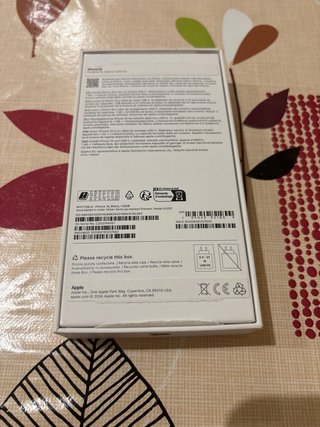 Caja iPhone 16 Negra