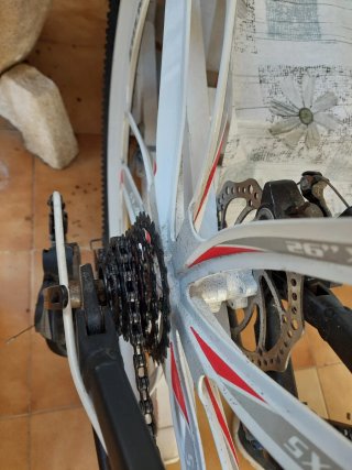 Bicicleta Mountainhike Plegable
