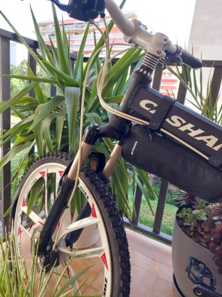 Bicicleta Mountainhike Plegable