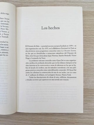 El Código Da Vinci Dan Brown novela thriller