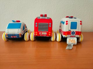 Lote 6 Vehículos Juguete infantiles