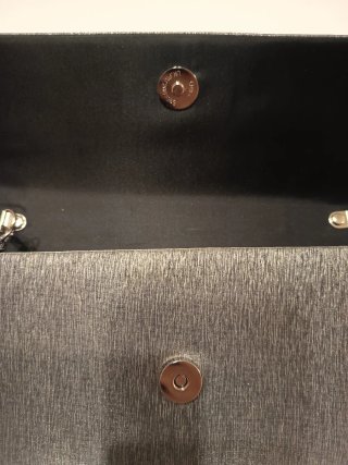 Bolso de fiesta plateado