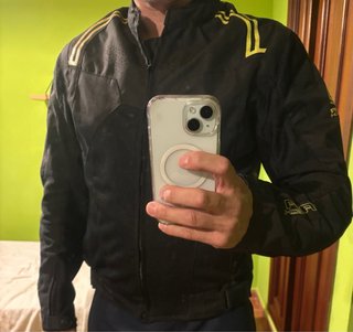 Chaqueta Nava Tech Moto Talla L Negra
