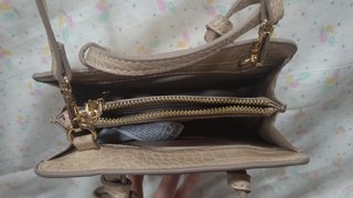 Bolso de hombro de cuero para mujer