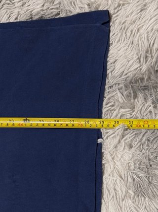 Polo Lacoste Vintage Blu