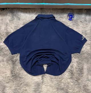 Polo Lacoste Vintage Blu