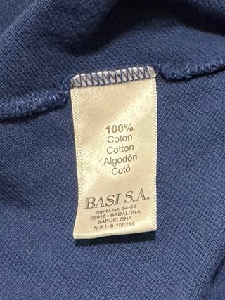 Polo Lacoste Vintage Blu