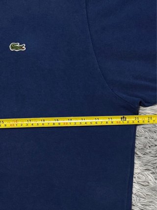 Polo Lacoste Vintage Blu