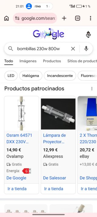 2 Focos Estudio + 4 Bombillas Repuesto